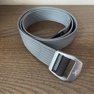 ARC’TERIX CONVEYOR HEAVY DUTY WEBBING BELT BLUE GRAY SZ LARGE GUC